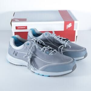 New Balance Shoes Womens 10D Wide Gray Leather Hiking Walking Blue WW999GR